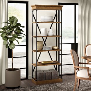 Tall narrow deals etagere bookcase